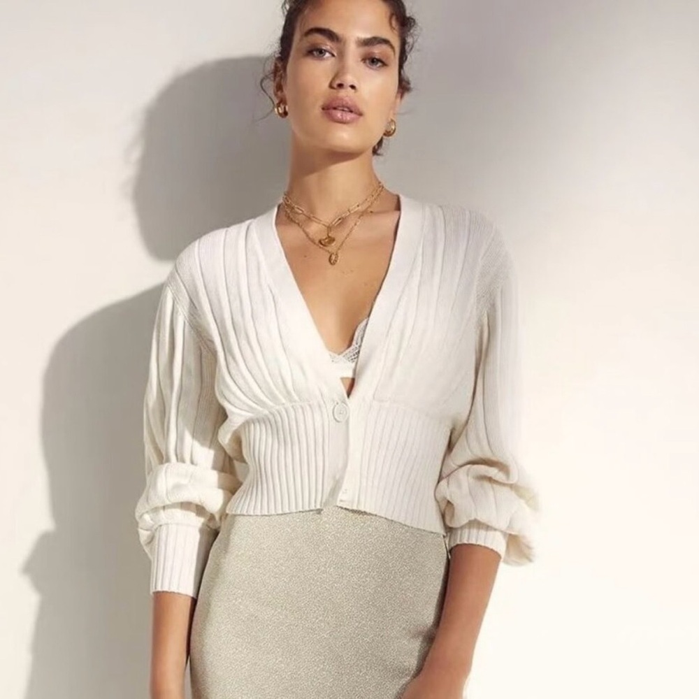 Elegant Cream Women's Sweater